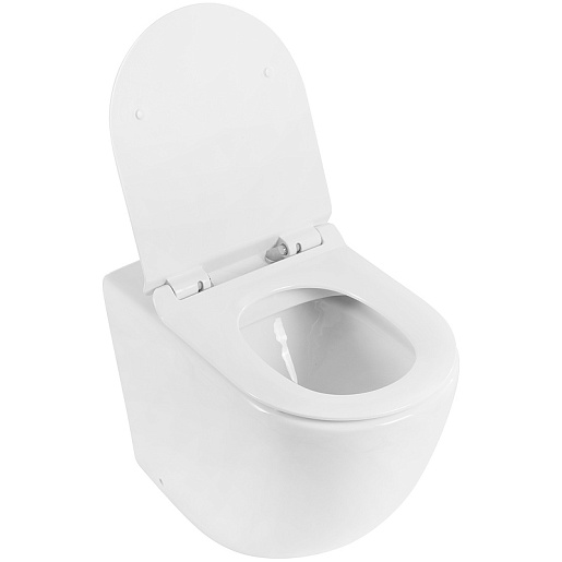 BelBagno Унитаз приставной Sfera-r BB2141CBR/BB2111SC безободковый – фотография-4