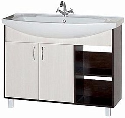 Misty Тумба для умывальника Браво 105 – фотография-1