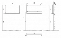 BelBagno Мебель для ванной ANCONA-N 1200 Rovere Bianco – фотография-5