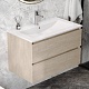 Teymi Тумба под раковину Laina 80 подвесная дуб светлый – картинка-14