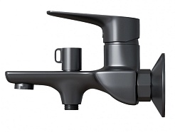 Mixline Смеситель для ванны 35k ML14-01GR графит – фотография-2