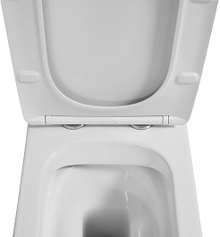 Azario Унитаз-компакт Indor AZ-T004B-R безободковый с бачком с сиденьем микролифт белый – фотография-11