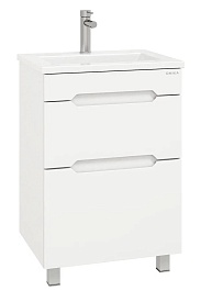 Onika Тумба с раковиной Айленд 50 напольная белая – фотография-1