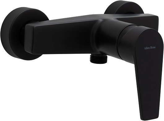 Allen Brau Смеситель для душа Eclipse 5.E1004-31 черный матовый – фото-1