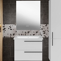 ASB-Mebel Мебель для ванной Тида 80 подвесная белая