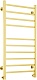 Domoterm Полотенцесушитель Квадро П10 500x1000 золото – фотография-6