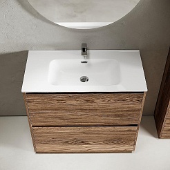 Sancos Мебель для ванной Libra Floor 90 дуб чарльстон – фотография-6