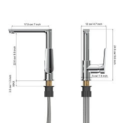 Tokito Смеситель для раковины TOKITO MISAWA хром TOK-MIS-1013 – фотография-7