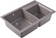 Florentina Мойка кухонная Касси 780 грей – фотография-6