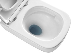 Azario Унитаз подвесной Campo AZ-1883WH безободковый белый – фотография-5