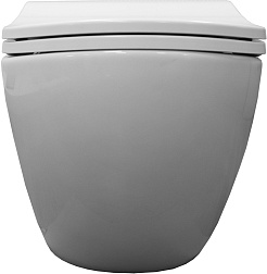 Azario Унитаз подвесной Etera AZ-118E-UQ3 безободковый белый – фотография-5