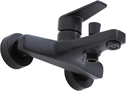 Allen Brau Смеситель для ванны Eclipse 5.E1003-31 черный матовый – фотография-10