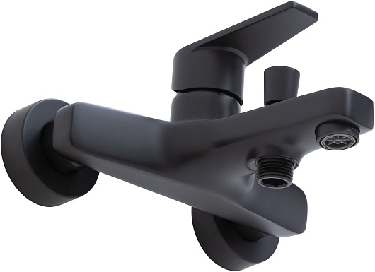 Allen Brau Смеситель для ванны Eclipse 5.E1003-31 черный матовый – фотография-10