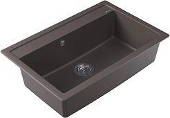 Florentina Мойка кухонная Липси 770 серый шелк – фотография-2