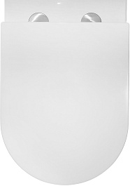 Azario Унитаз-компакт Margo AZ-2125-UQ1 безободковый с бачком с сиденьем микролифт белый – фотография-8