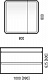 Corozo Мебель для ванной Алабама 100 Z2 белая – фотография-17