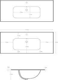 Allen Brau Мебельная раковина Glority 100 1.35009.20 белая – фотография-3