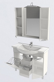 Aquanet Мебель для ванной "Асти 105" с б/к (178433) – фотография-5