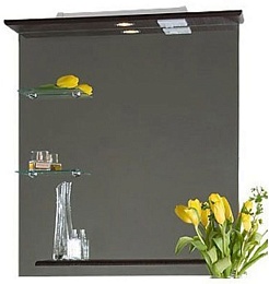 Водолей Мебель для ванной "Альфа 75" венге – фотография-3