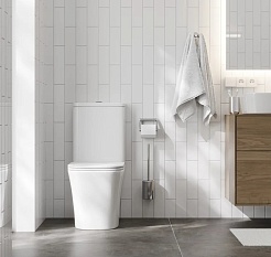 Teymi Унитаз-компакт напольный Lori T40309 глянцевый белый – фотография-2