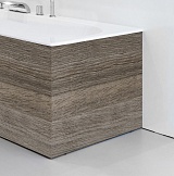 Ravak Боковой экран для ванны City 80 R орех