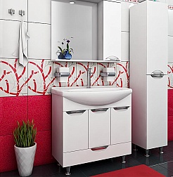 Runo Тумба с раковиной Барселона 75 – фотография-3