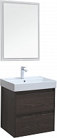 Aquanet Мебель для ванной Nova Lite 60 подвесная дуб черный