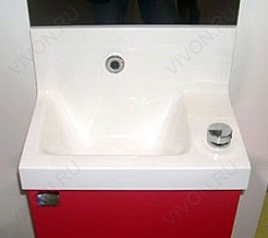 Jacob Delafon Мебель для ванной "Pop Laminar 40" R красная – фотография-5