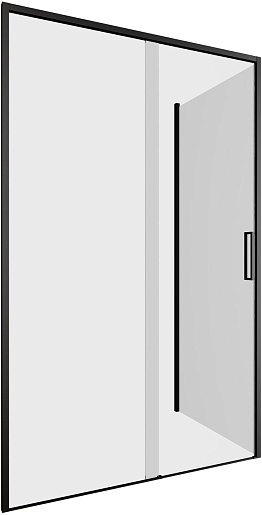 Aquanet  Душевой уголок Pleasure Evo 120x90 AE65-120x90-BT профиль черный, стекло прозрачное – картинка-3