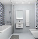 Акватон Зеркало-шкаф для ванной "Инфинити 76" белый – фотография-5