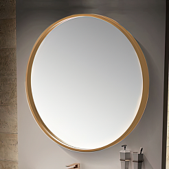 Misty Зеркало Melana 60 латунь – фотография-3