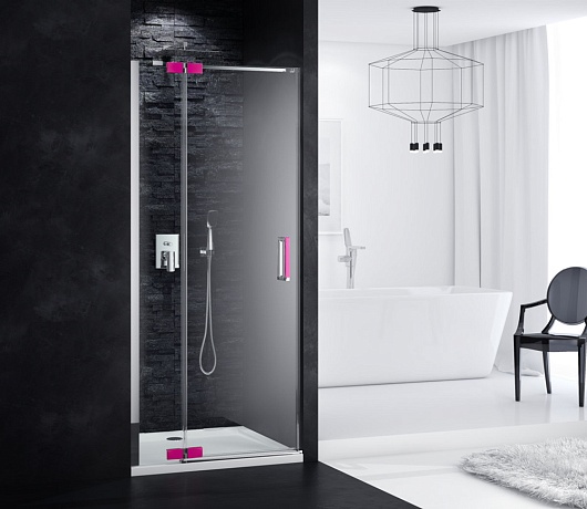 Excellent Распашная дверь в нишу Colors 120 см L – фотография-2