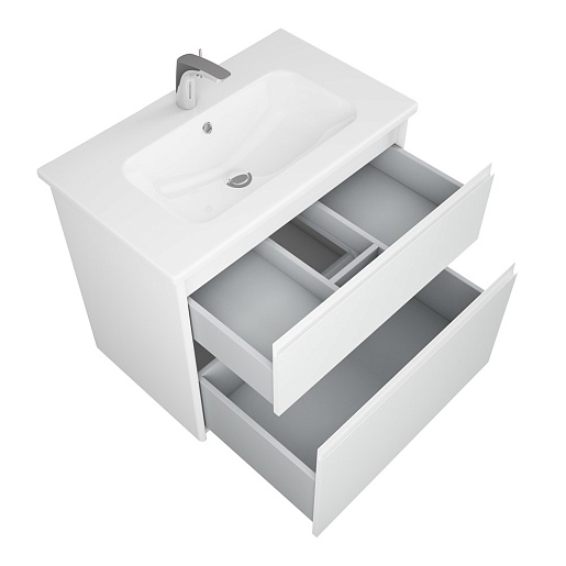 Owl 1975 Тумба с раковиной Malaren 80 2 ящика – картинка-5