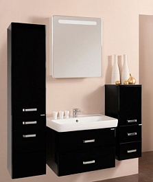 Акватон Мебель для ванной "Америна 80" черная – фотография-3
