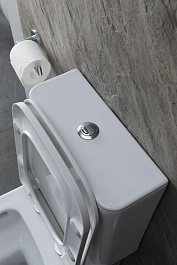 Allen Brau Унитаз напольный Infinity 4.21012.20 белый глянец – фотография-10