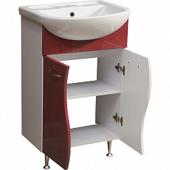Stella Polare Мебель для ванной Колор-1 55 красная – фотография-9