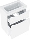 Vivon Тумба под раковину Ostin 60 напольная белая матовая – картинка-13