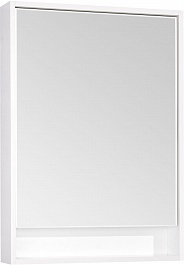 Акватон Зеркальный шкаф Капри 60 белый – фотография-1