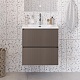 BelBagno Тумба под раковину Uno mini 50 подвесная Бежевый матовый – фотография-25