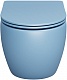 Grossman Унитаз подвесной Color GR-4411BSMS голубой матовый – фотография-12