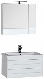 Aquanet Мебель для ванной Нота 75 камерино белая (231060) – фотография-1