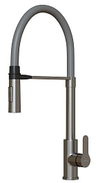 Mixline Смеситель для кухни 35k MLSS-0402 серый – фотография-1