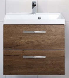 BelBagno Тумба с раковиной AURORA 600 Rovere Tabacco – фотография-1