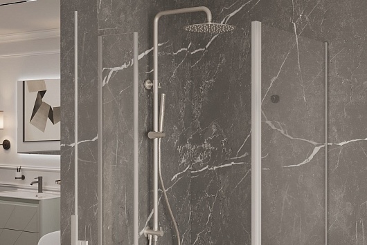 Allen Brau Душевая стойка Priority 5.31031-BN никель браш – картинка-3