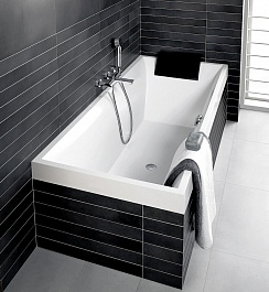 Villeroy & Boch Акриловая ванна Squaro UBQ180SQR2V-01 alpin – фотография-2