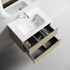 Sancos Мебель для ванной Folk 70 капучино – фотография-4