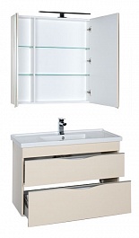 Aquanet Мебель для ванной "Эвора 100" сливочная – фотография-11
