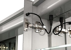 Aquatek Зеркало-шкаф 80 AQ7809-MLC с подсветкой – фотография-6