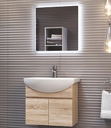 Vigo Мебель для ванной Wing 600-2-0 подвесная дуб сонома – фотография-1