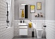 Акватон Мебель для ванной Верди Pro 50 подвесная белая/ясень фабрик – фотография-19